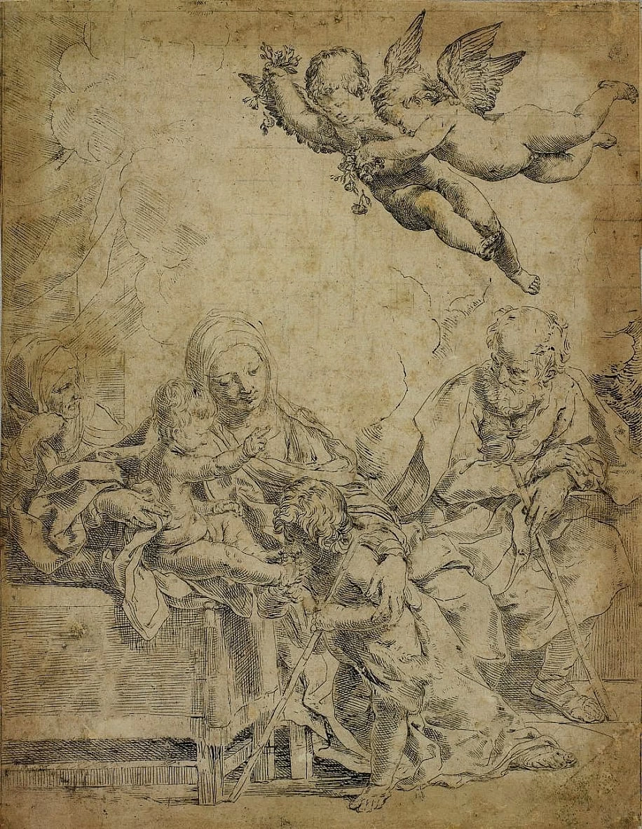 388-Guido Reni-sacra Famiglia